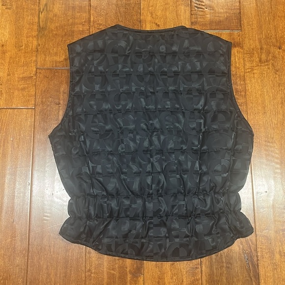 New Without Tag Aigner Black Vest - Picture 9 of 13